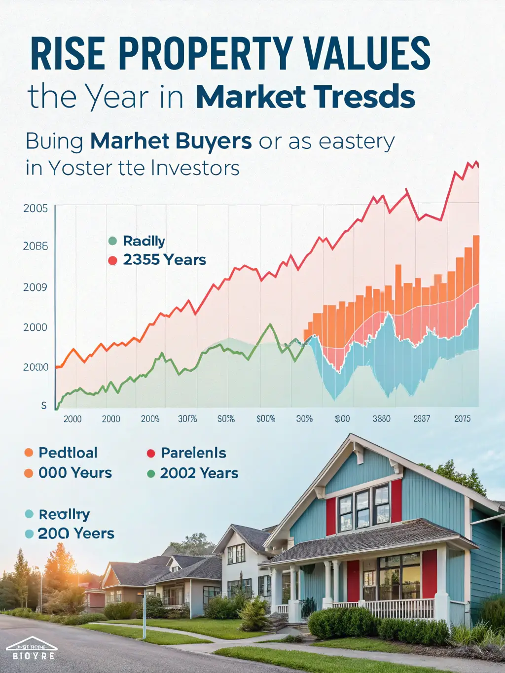 A graph showing property value trends in a specific neighborhood, illustrating market analysis capabilities.